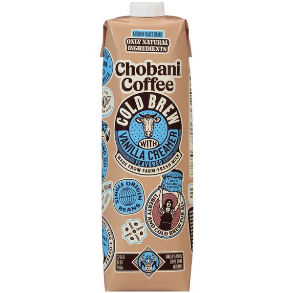 Chobani Coffee Cold Brew with Vanilla Creamer HyVee Aisles Online Grocery Shopping