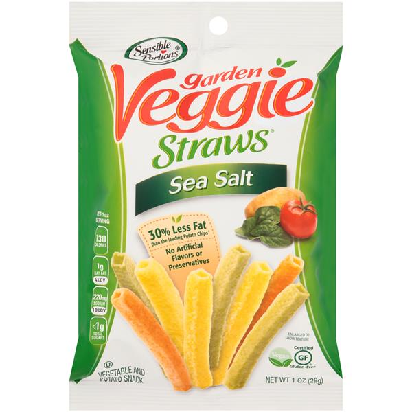 Sensible Portions Garden Veggie Straws Sea Salt HyVee Aisles Online