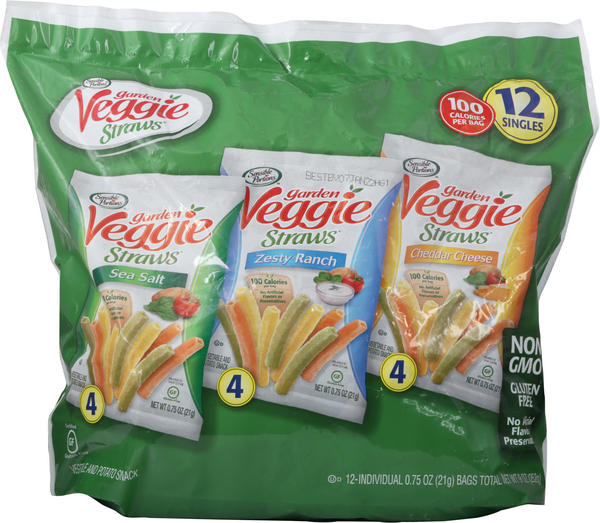 Sensible Portions Garden Veggie Straws Variety Pack 120.75 oz Bags