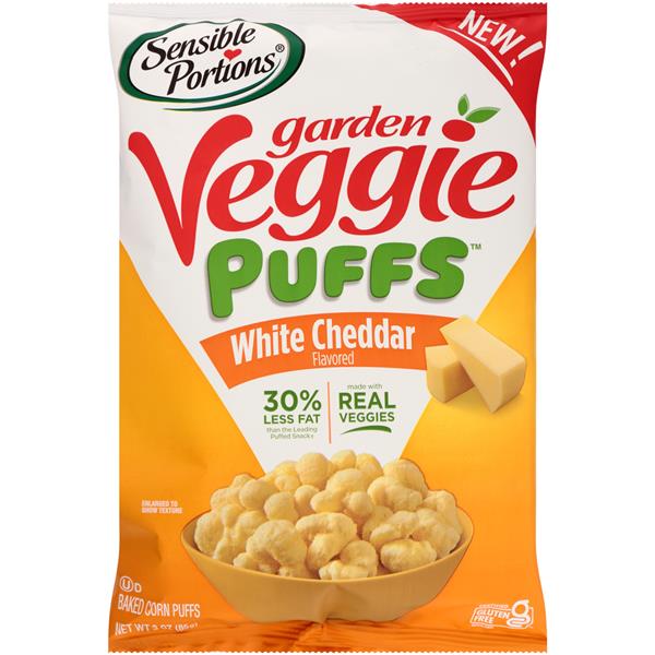 Sensible Portions Garden Veggie Puffs, White Cheddar HyVee Aisles
