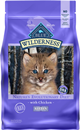 Blue Buffalo Wilderness High Protein, Natural Kitten Dry Cat Food, Chicken