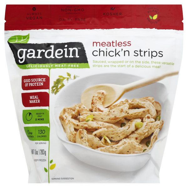 Gardein Meatless Chick'n Strips | Hy-Vee Aisles Online Grocery Shopping