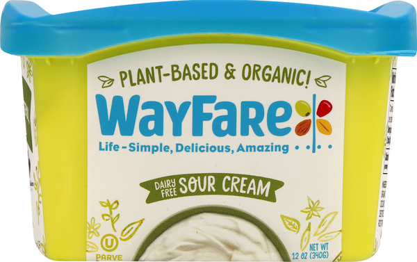 Wayfare Kosher Dairy Free Sour Cream - Shop Sour Cream at H-E-B