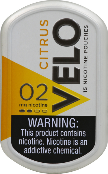 Velo Citrus 2mg Nicotine Pouches | Hy-Vee Aisles Online Grocery
