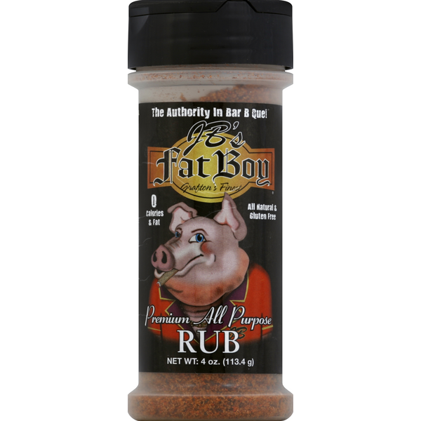  Fat Boy Game Seasonings All Purpose Natural Wild Game