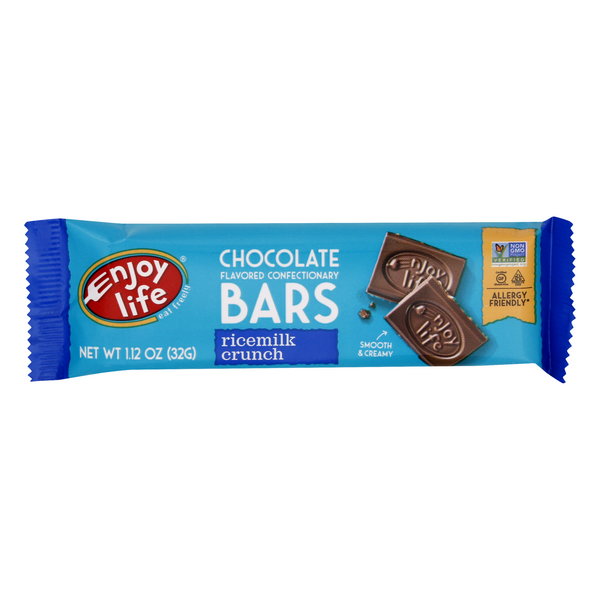 Enjoy Life Ricemilk Crunch Chocolate Flavored Confectionary Bars | Hy ...