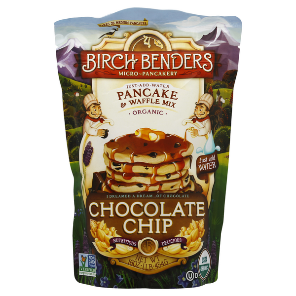 Birch Benders Chocolate Chip Pancake & Waffle Mix HyVee Aisles