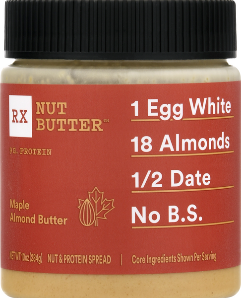 rx nut butter maple almond