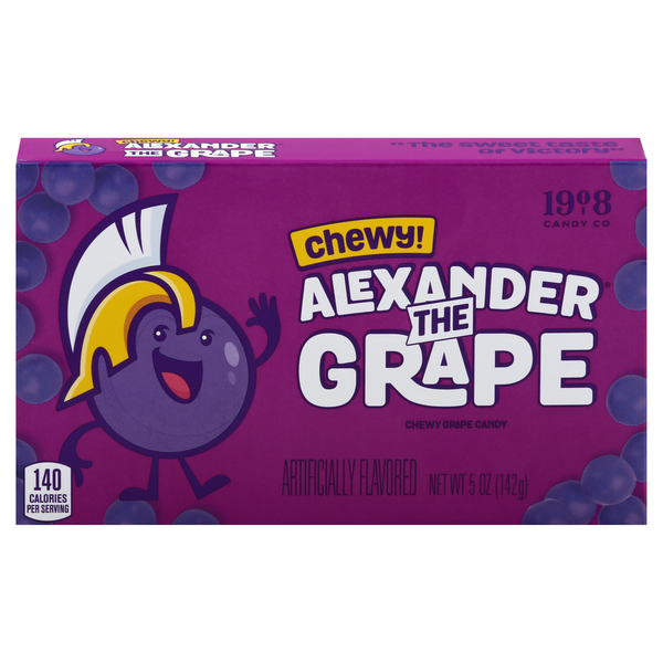 1908 Candy Co Alexander the Grape Chewy Candy | Hy-Vee Aisles