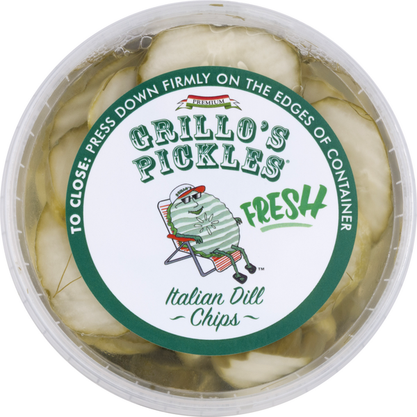 Grillo's Pickles Grillo's Pickles Italian Dill Chips | Hy ...