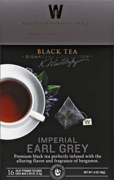 Imperial Earl Grey  Wissotzky Tea - Family owned since 1849