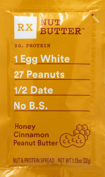 RX Nut Butter - Honey Cinnamon Peanut Butter | Hy-Vee Aisles Online ...