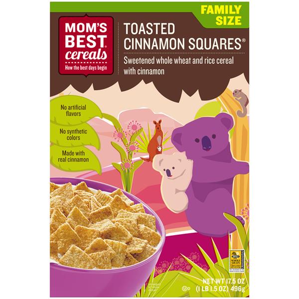 Mom's Best Cereals Toasted Cinnamon Squares HyVee Aisles Online