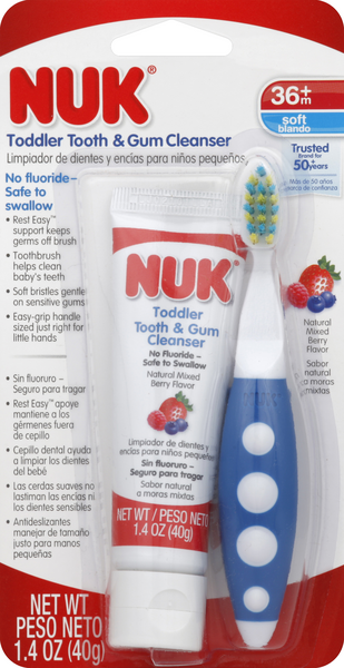 nuk cleanser