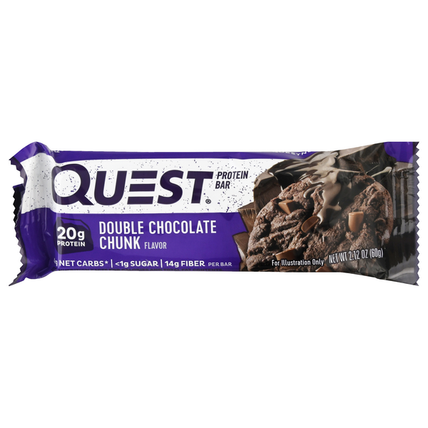 Quest Protein Bar Double Chocolate Chunk Hy Vee Aisles Online Grocery Shopping