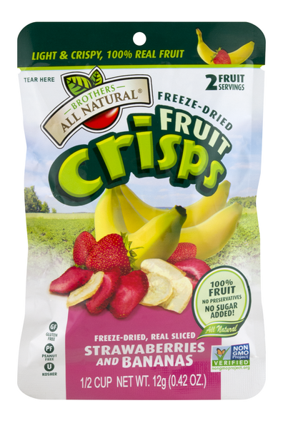 Brothers-All-Natural Freeze Dried Fruit Crisps Strawberries And