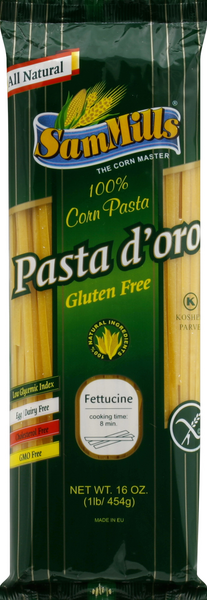 Sam Mills Pasta d'oro Gluten Free Linguine Pasta | Hy-Vee Aisles Online  Grocery Shopping