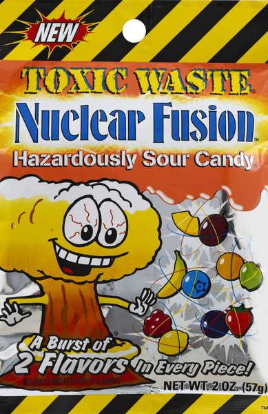 Toxic Waste Nuclear Fusion Hazardously Sour Candy