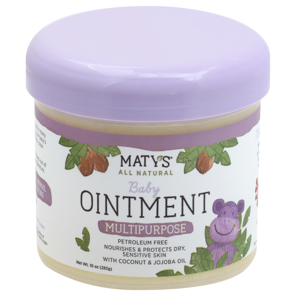 Matys All Natural Baby Ointment with Coconut Oil Jojoba Oil & Vitamin E
