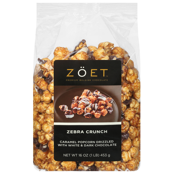 Zoet Zebra Crunch Popcorn | Hy-Vee Aisles Online Grocery Shopping