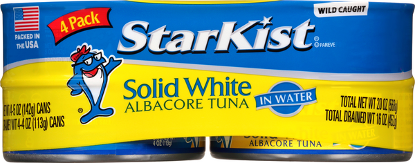 Solid White Albacore Tuna in Water (Can)