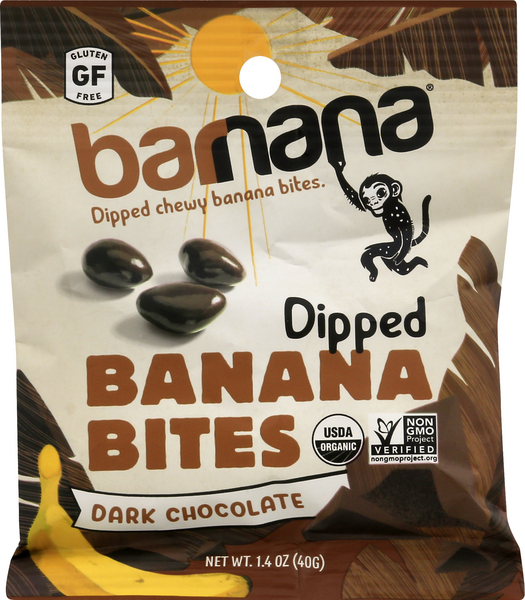 Barnana Dark Chocolate Organic Chewy Banana Bites | Hy-Vee Aisles