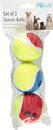 Blue Paws Tennis Balls, Set of 3