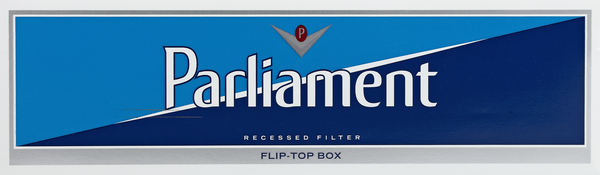Parliament White Recessed Filter Flip-Top Box
