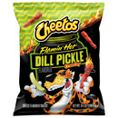 Cheetos Crunchy Cheese Flavored Snacks Flamin' Hot Dill Pickle