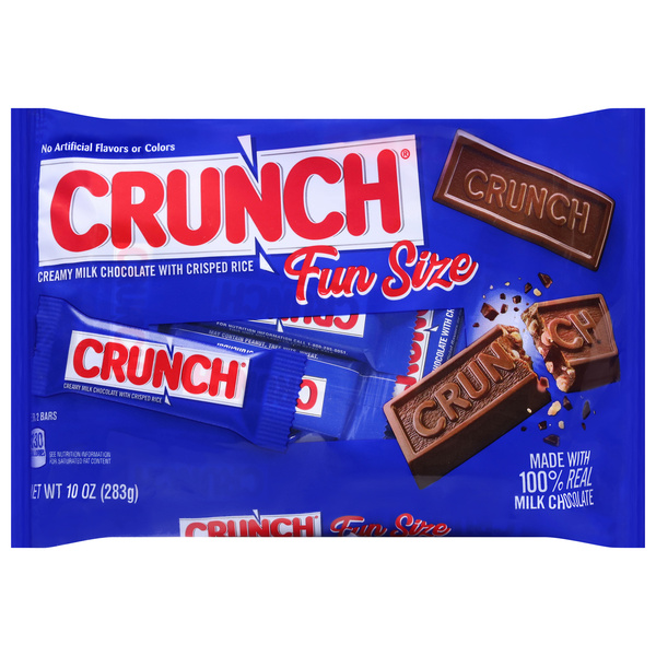 チョコ　キャバン　51番　XSサイズ Nestle Crunch Fun Size Candy Bars | Hy-Vee Aisles Online Grocery