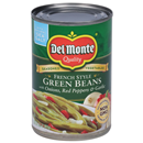 Del Monte French Style Green Beans with Onions, Red Pepper, & Garlic