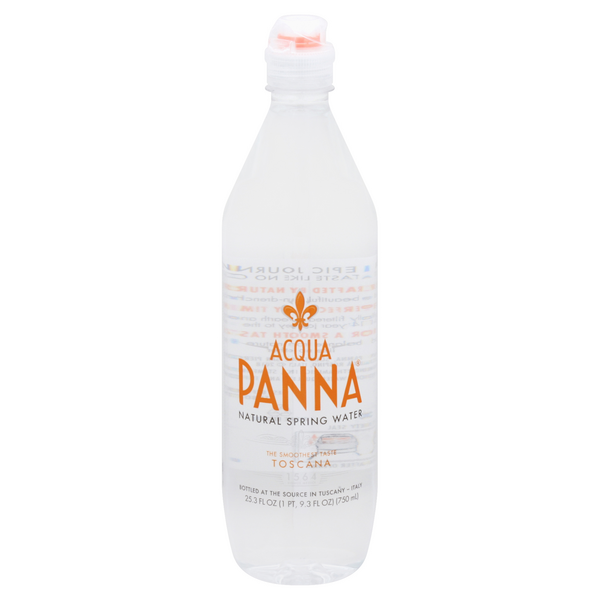 Acqua Panna Tuscany Natural Spring Water, 25.3 fl oz