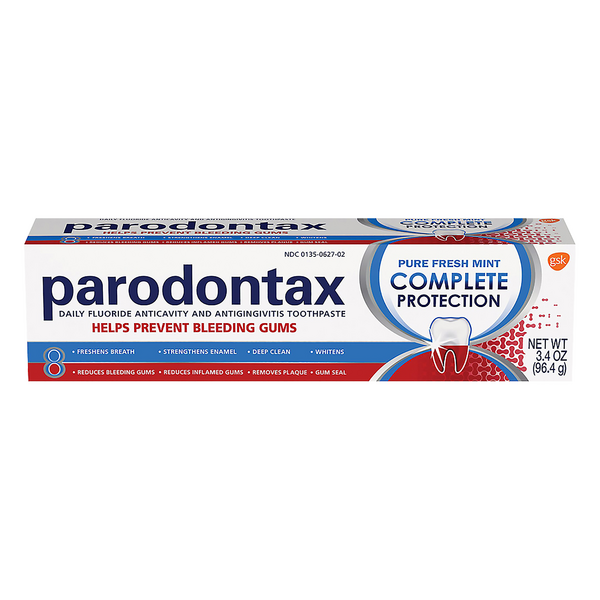 parodontax complete protection ingredients