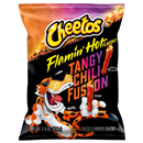 Cheetos Tangy Chili Fusion, Flamin' Hot Flavored
