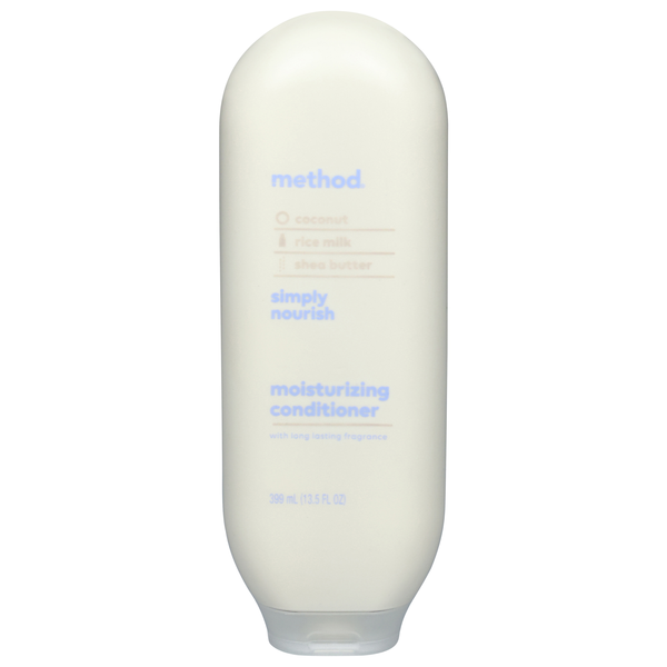 Method Simply Nourish Moisturizing Conditioner, Coconut/Rice Milk/Shea ...