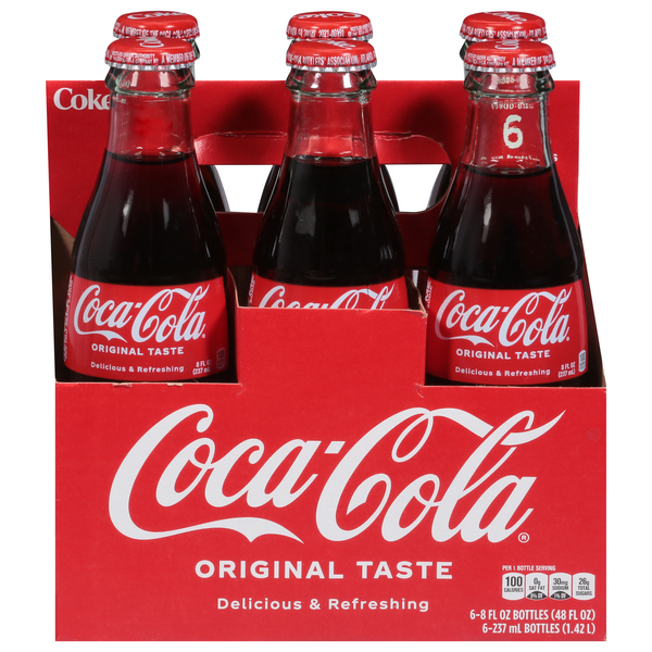 Coca-Cola Regular Soda, 4 pk./2L bottles