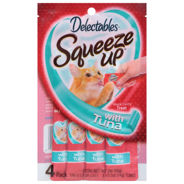 Delectables Squeeze Up Tuna oz Tubes Hy-Vee Aisles