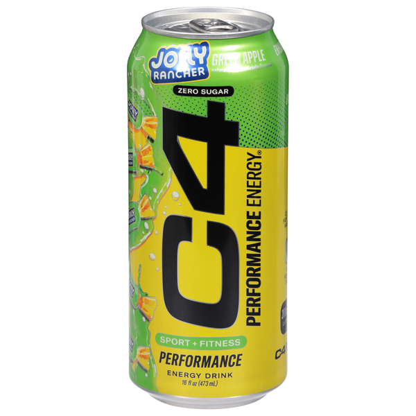 C4 Performance Energy x JOLLY RANCHER Green Apple | Hy-Vee Aisles