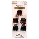 Scunci No-Slip Grip Claw Clips 5 Each