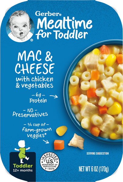 Gerber Graduates lil' Meals Mac & Cheese with Chicken & Vegetables