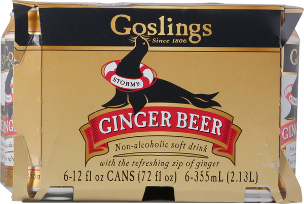 Goslings Ginger Beer 6pk | Hy-Vee Aisles Online Grocery Shopping