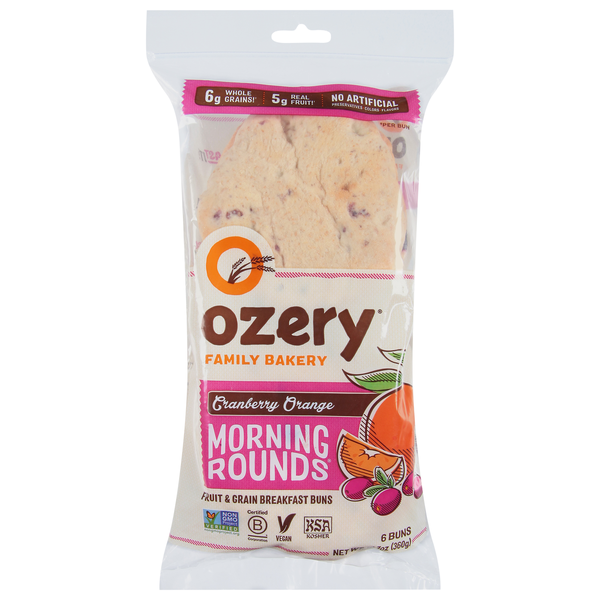Ozery Bakery Morning Rounds Cranberry Orange 6Ct | Hy-Vee Aisles