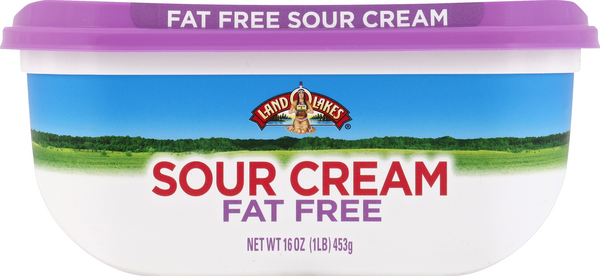 ♡らいす♡ Fクリーム Land O Lakes Fat Free Sour Cream | Hy-Vee Aisles Online Grocery