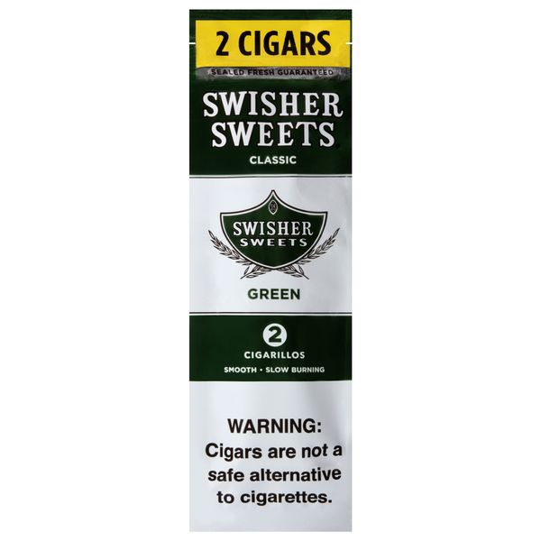 Swisher Sweets Classic Green Cigars | Hy-Vee Aisles Online Grocery