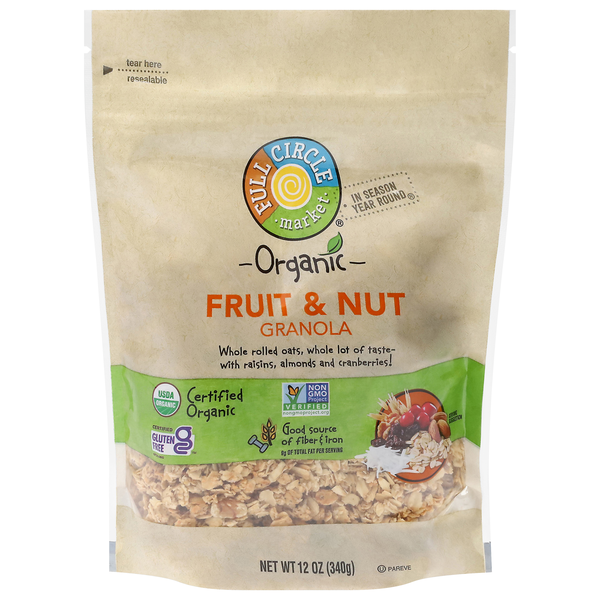 FRUIT & NUT GRANOLA