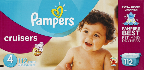 Pampers Cruisers Size 4 Diapers | Hy-Vee Aisles Online Pampers Cruisers Size 4 Diapers | Hy-Vee Aisles Online