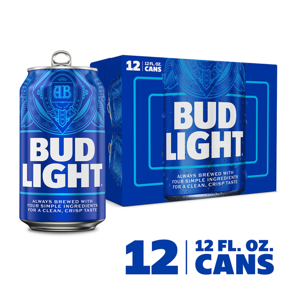 Bud Light American Lager Beer 12Pk | Hy-Vee Aisles Online Grocery