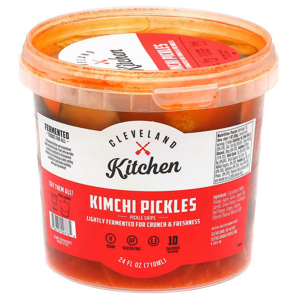 Cleveland Kitchen Kimchi Pickle Chips 24 fl oz | Hy-Vee Aisles