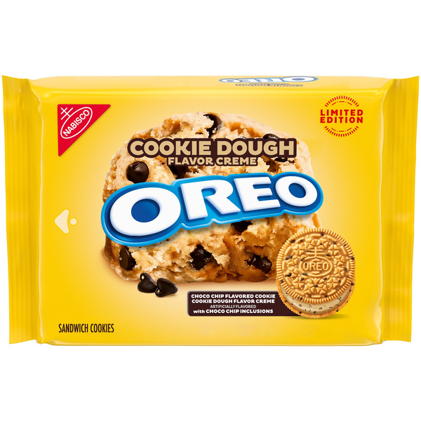 Nabisco Oreo Cookie Dough Creme Sandwich Cookies, Limited Edition