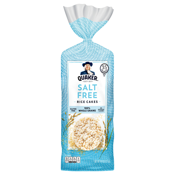 Quaker Salt Free Rice Cakes | Hy-Vee Aisles Online Grocery Shopping